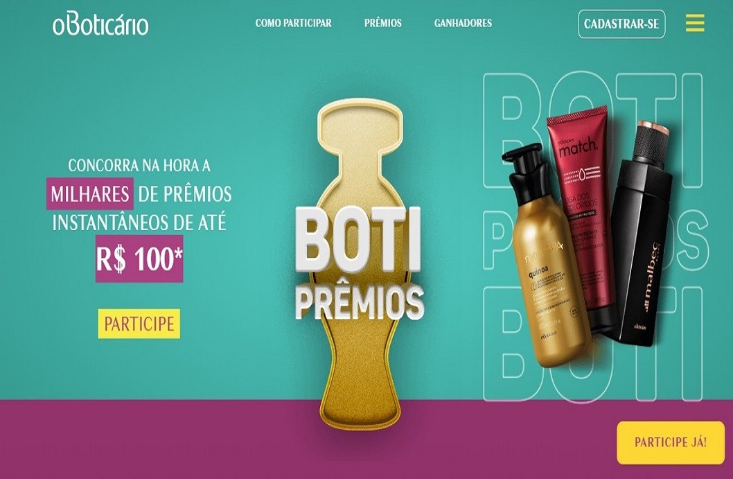 O Boticário Distribui Mais De 27 Mil Cupons Premiados Por Lojas De Todo ...