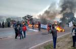 Contra a reforma da Previdência, manifestantes fecham a BR-040