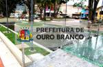 Ouro Branco realiza desinfecção de pontos de ônibus no município