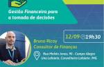Participe da palestra sobre Gestão Financeira dia 12 de setembro na UNA Lafaiete; saiba como se inscrever