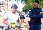 Blitz Educativa em Ouro Branco promove conscientização no trânsito e uso da ciclovia