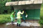 Tentando frear contaminação, região investe em desinfecção de espaços públicos