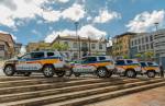  Congonhas fortalece segurança pública com entrega de novas viaturas para a Polícia Militar