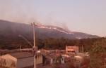 Serra do Ouro Branco volta a ser foco de incêndios; veja imagens