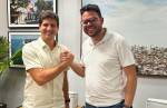 Leandro Chagas visita João Campos, prefeito do Recife, para trocar experiências sobre gestão e política