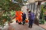 Bombeiros de Congonhas resgatam idoso que caiu de barranco de 20 metros