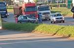 Dois acidentes causam congestionamento na BR-040 nesta quarta-feira